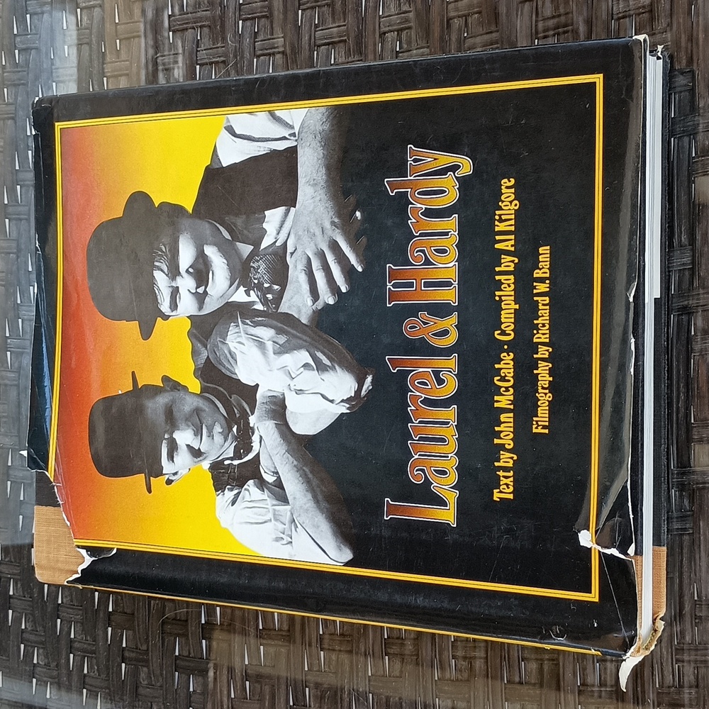 Laurel & Hardy Hardcover Book b250